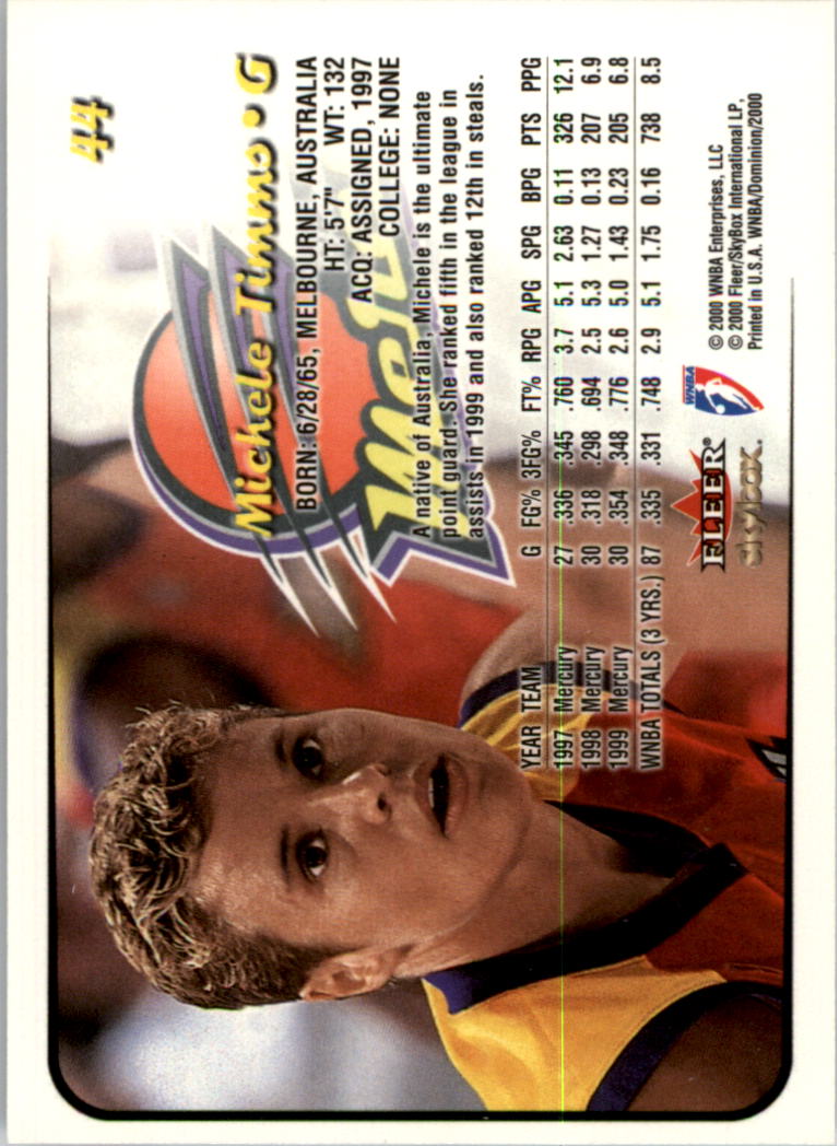 A3865- 2000 SkyBox Dominion WNBA Bk 1-156 +Inserts -You Pick- 15+ FREE US SHIP - Picture 85 of 331