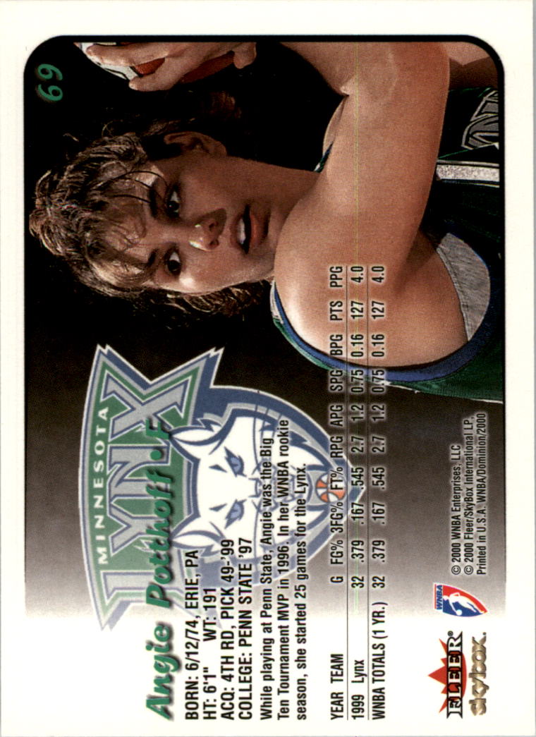 A3865- 2000 SkyBox Dominion WNBA Bk 1-156 +Inserts -You Pick- 15+ FREE US SHIP - Picture 135 of 331