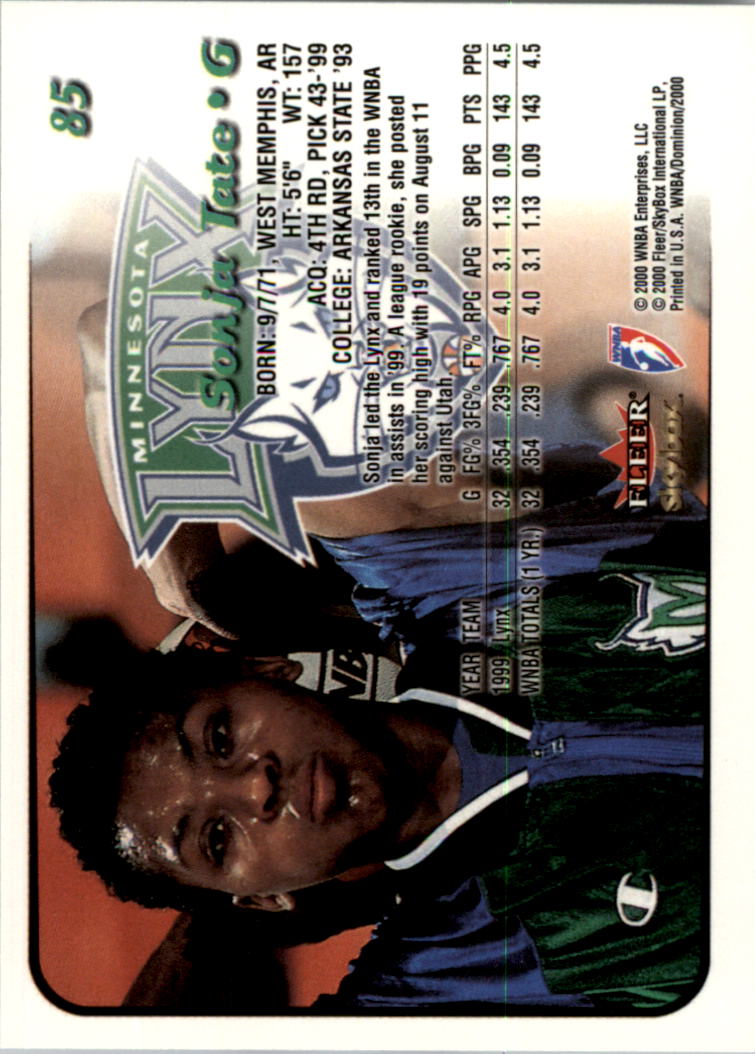 A3865- 2000 SkyBox Dominion WNBA Bk 1-156 +Inserts -You Pick- 15+ FREE US SHIP - Picture 163 of 331