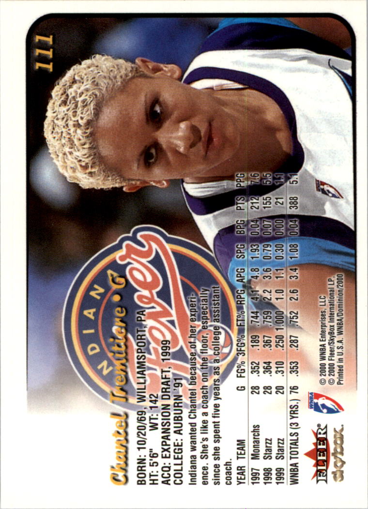 A3865- 2000 SkyBox Dominion WNBA Bk 1-156 +Inserts -You Pick- 15+ FREE US SHIP - Picture 213 of 331