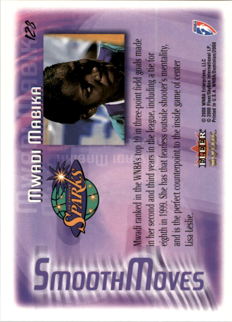 A3865- 2000 SkyBox Dominion WNBA Bk 1-156 +Inserts -You Pick- 15+ FREE US SHIP - Picture 245 of 331