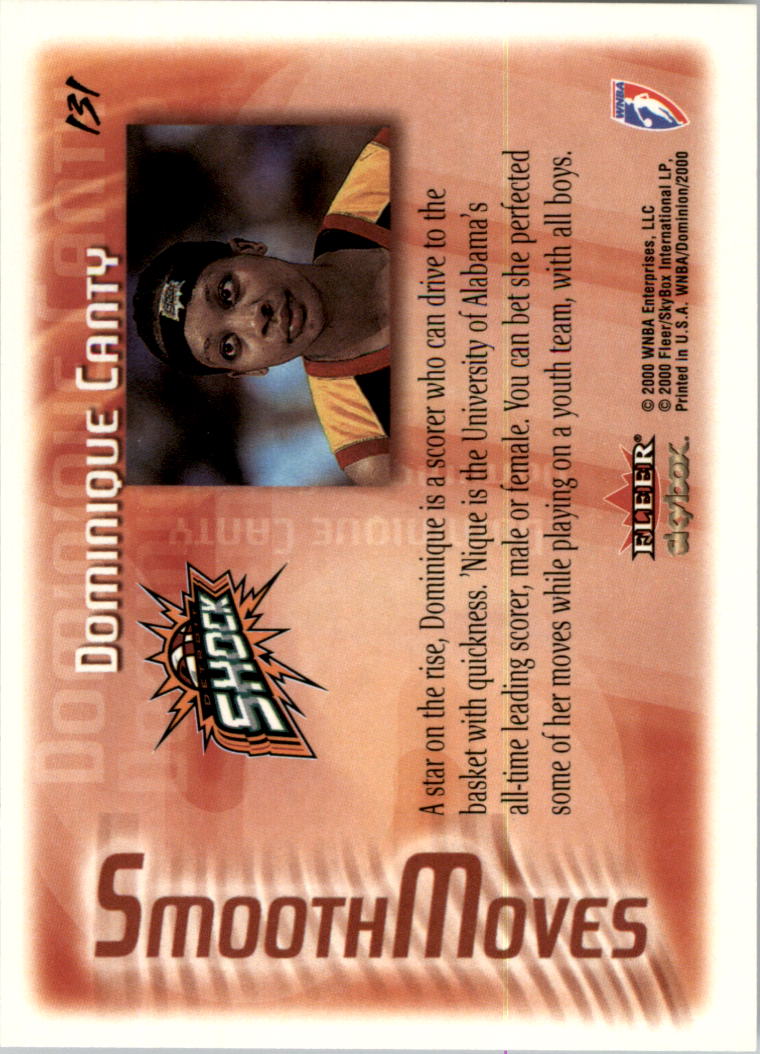 A3865- 2000 SkyBox Dominion WNBA Bk 1-156 +Inserts -You Pick- 15+ FREE US SHIP - Picture 251 of 331