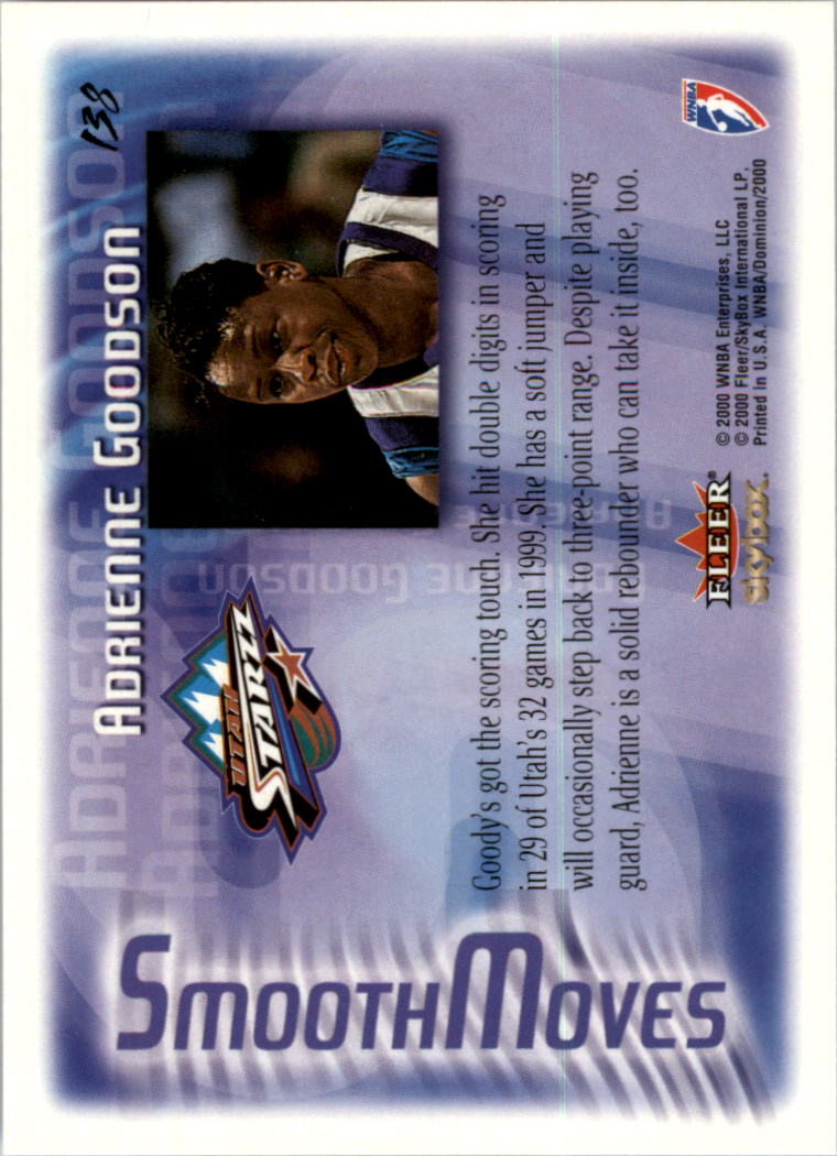 A3865- 2000 SkyBox Dominion WNBA Bk 1-156 +Inserts -You Pick- 15+ FREE US SHIP - Picture 265 of 331
