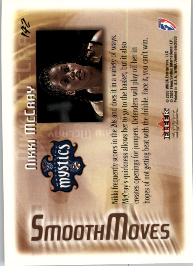 A3865- 2000 SkyBox Dominion WNBA Bk 1-156 +Inserts -You Pick- 15+ FREE US SHIP - Picture 273 of 331