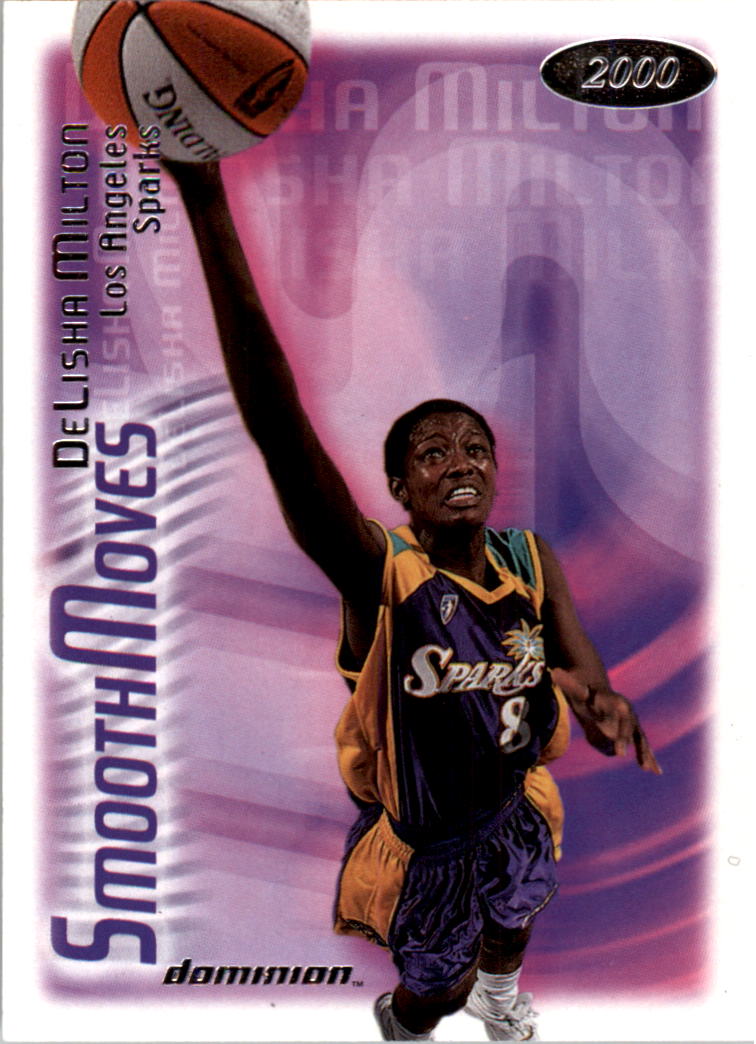 2000 SkyBox Dominion WNBA #144 DeLisha Milton SM