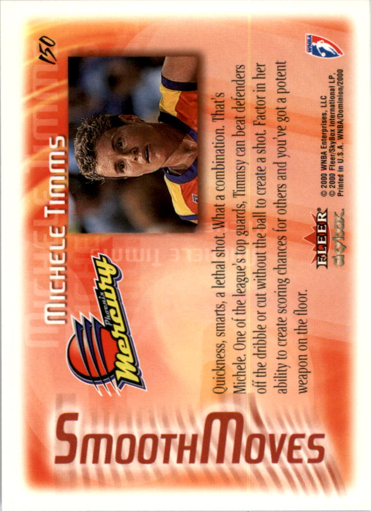 A3865- 2000 SkyBox Dominion WNBA Bk 1-156 +Inserts -You Pick- 15+ FREE US SHIP - Picture 289 of 331
