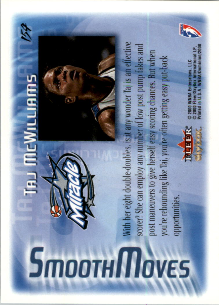 A3865- 2000 SkyBox Dominion WNBA Bk 1-156 +Inserts -You Pick- 15+ FREE US SHIP - Picture 295 of 331