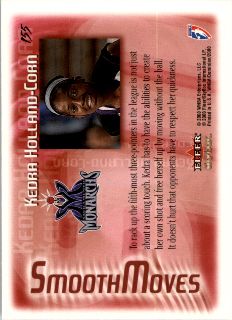A3865- 2000 SkyBox Dominion WNBA Bk 1-156 +Inserts -You Pick- 15+ FREE US SHIP - Picture 297 of 331