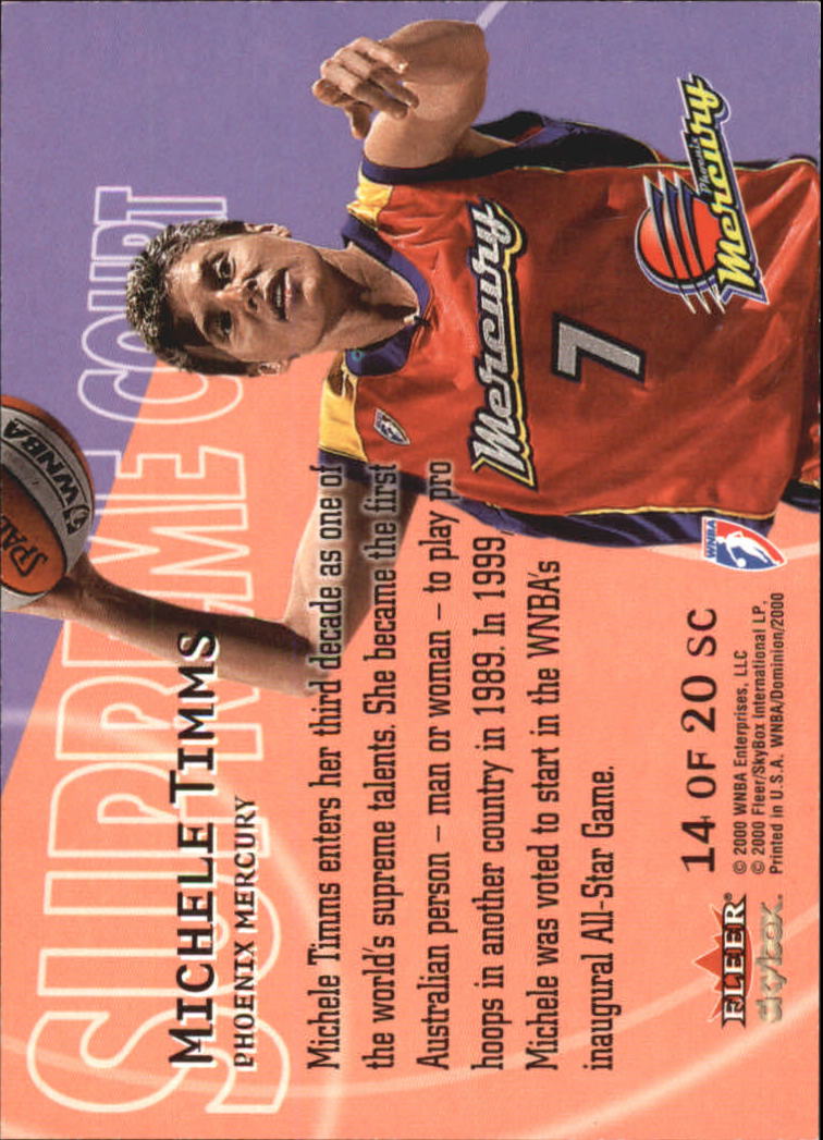 A3865- 2000 SkyBox Dominion WNBA Bk 1-156 +Inserts -You Pick- 15+ FREE US SHIP - Picture 311 of 331