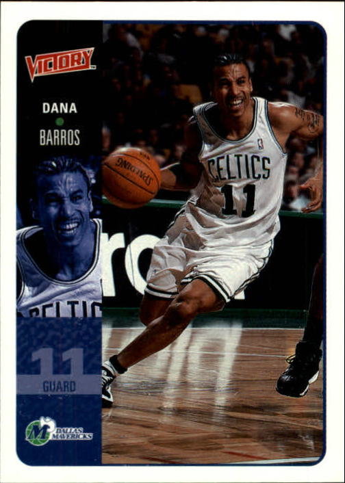 2000-01 Upper Deck Victory #14 Dana Barros