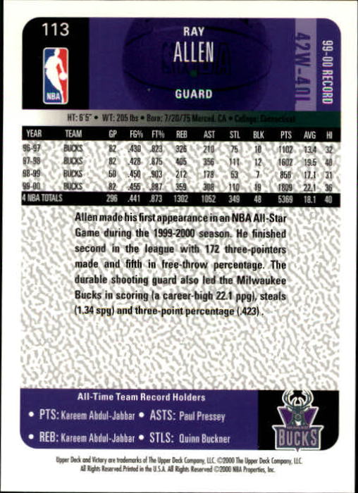 Ray Allen cards (1997-2021) Bucks Celtics Sonics Heat - Picture 117 of 349