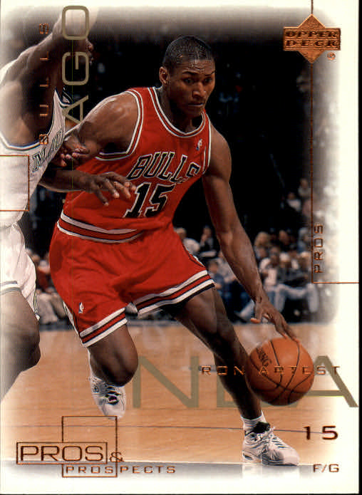 2000-01 Upper Deck Pros and Prospects #11 Ron Artest