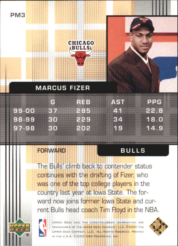 2000-01 UD Pros and Prospects Basketball ProMotion Insert Singles - You Choose - Picture 5 of 19