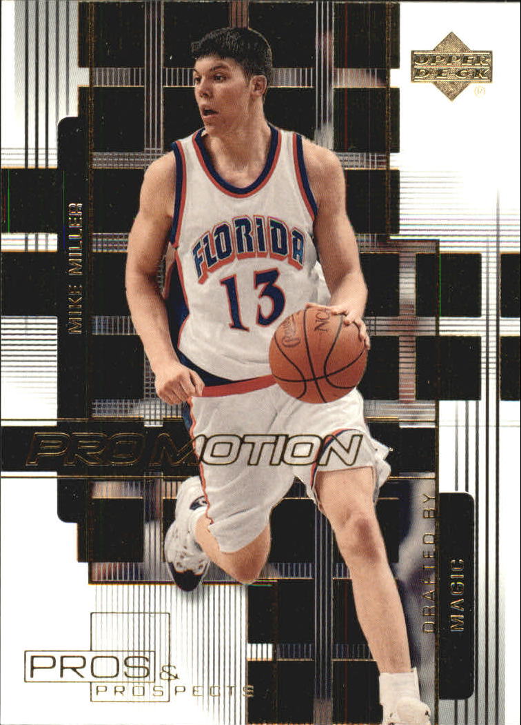 2000-01 UD Pros and Prospects Basketball ProMotion Insert Singles - You Choose - Picture 18 of 19