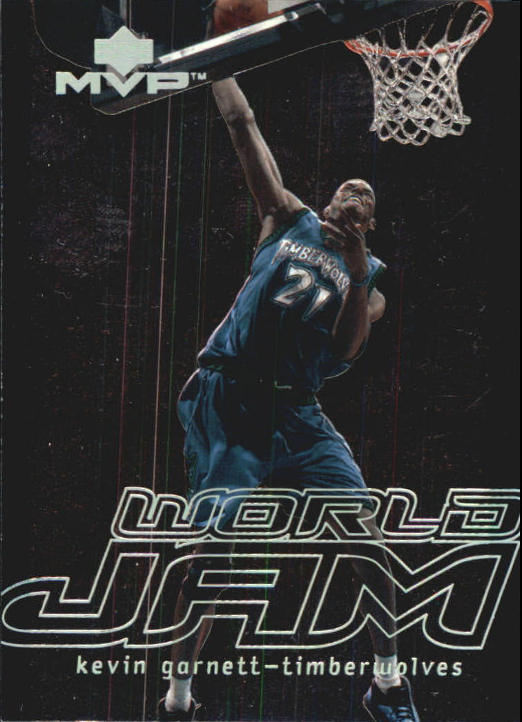 2000-01 Upper Deck MVP World Jam #WJ7 Kevin Garnett