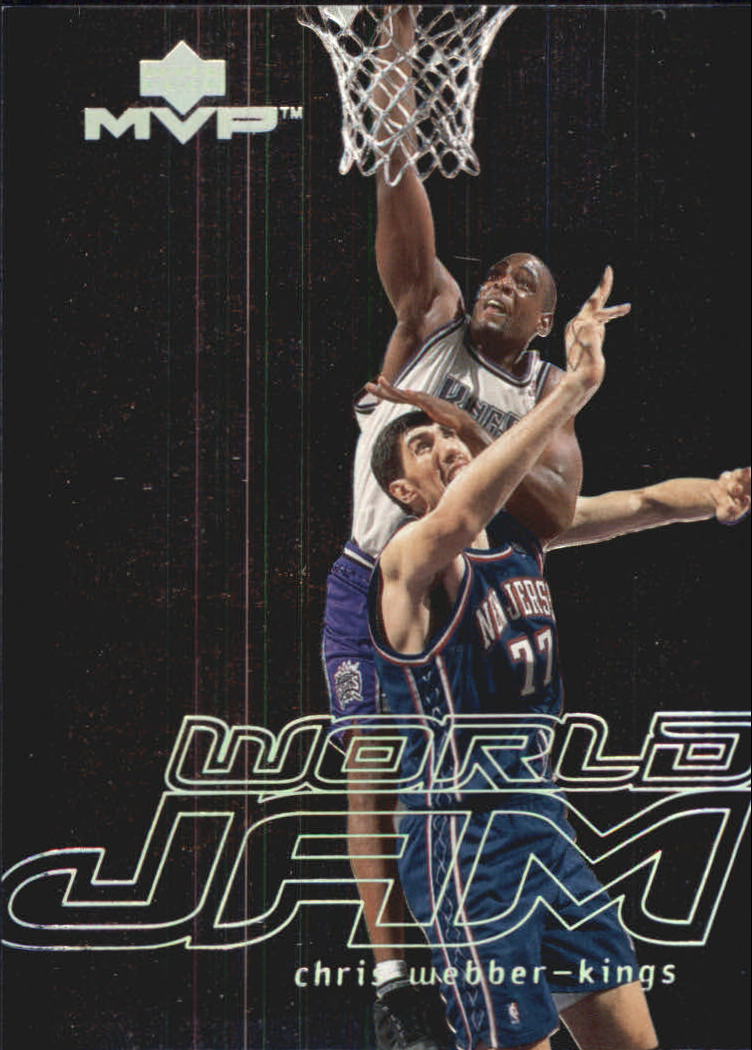 2000-01 Upper Deck MVP World Jam #WJ11 Chris Webber