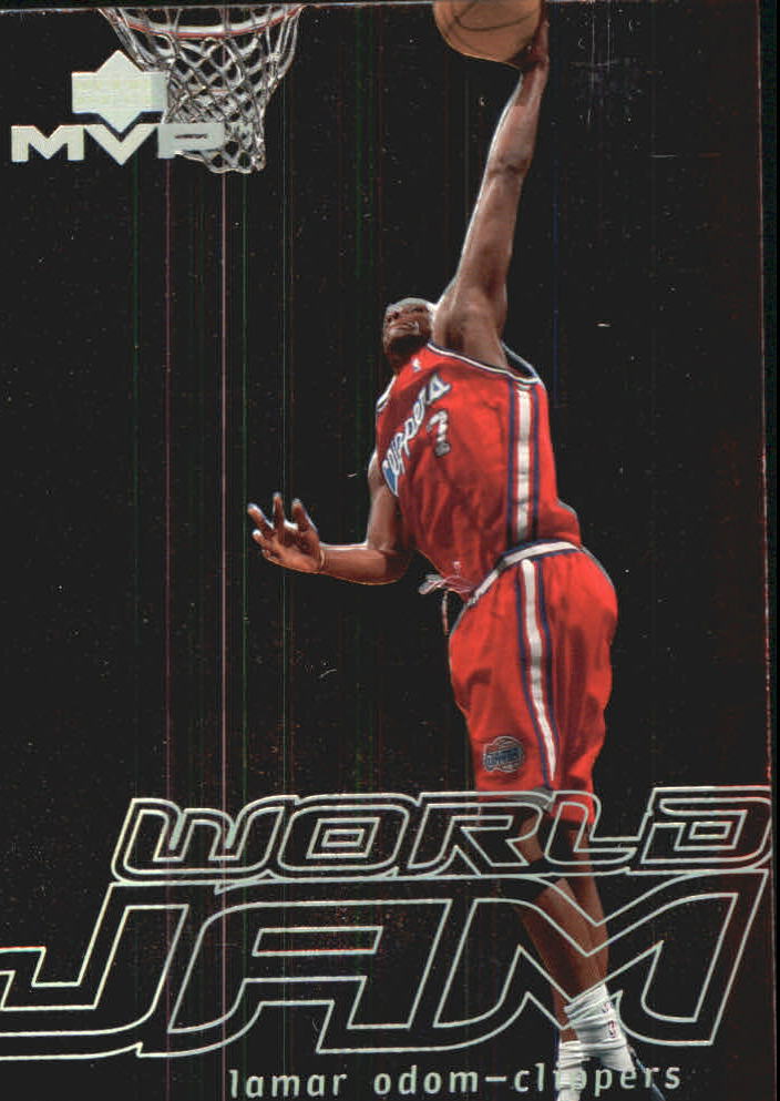 2000-01 Upper Deck MVP World Jam #WJ13 Lamar Odom