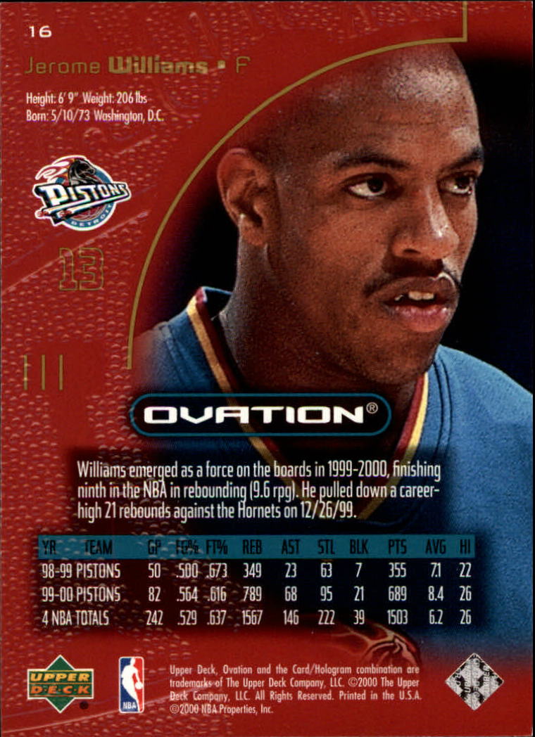2000/2001 Ovation (Upper Deck) Basketball | eBay