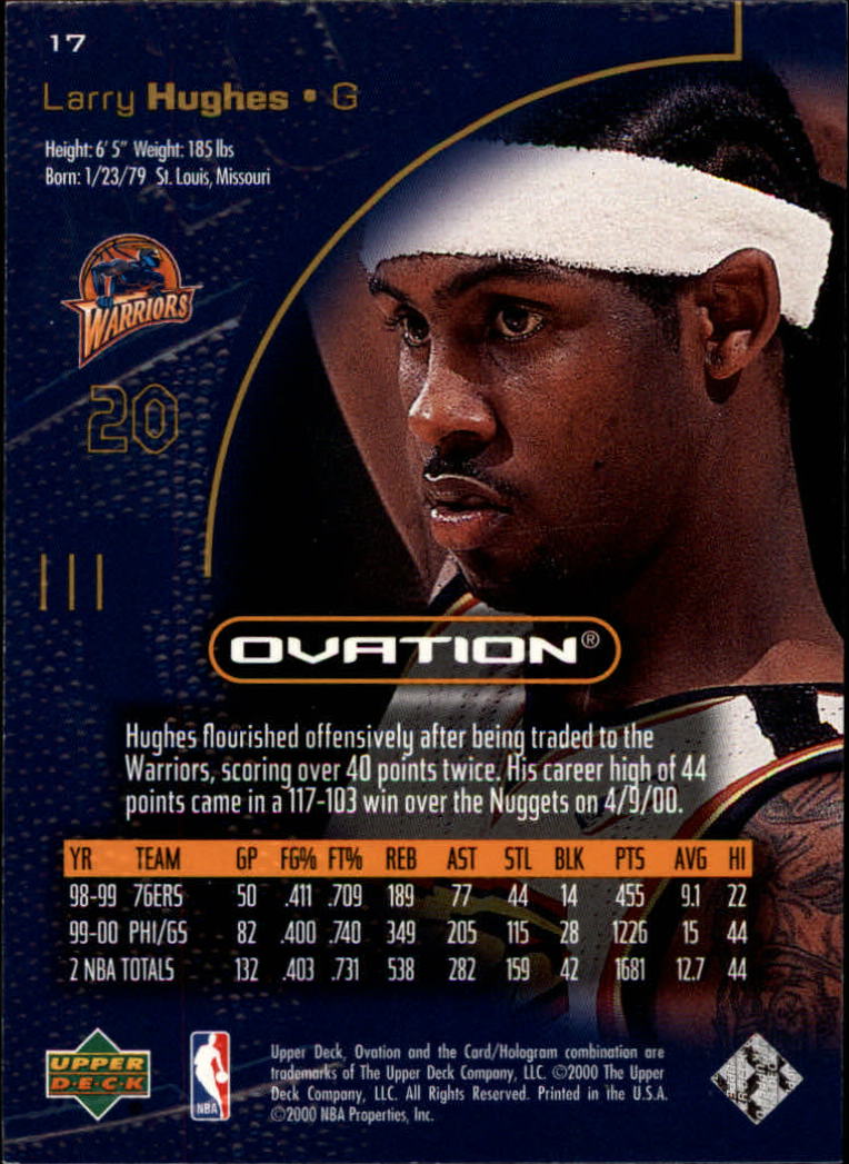 2000/2001 Ovation (Upper Deck) Basketball | eBay