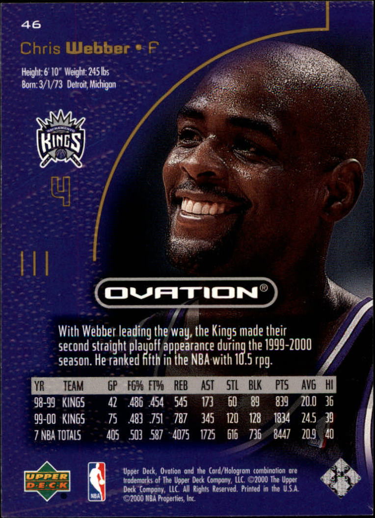 Chris webber cards (1994-2022) Kings Bullets 76ers - You Choose - Picture 141 of 258