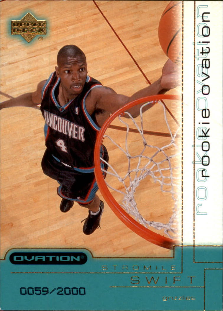 2000-01 Upper Deck Ovation #62 Stromile Swift RC