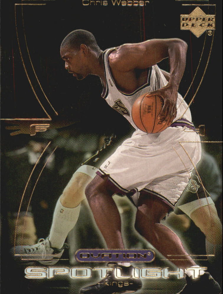 2000-01 Upper Deck Ovation Spotlight #OS12 Chris Webber