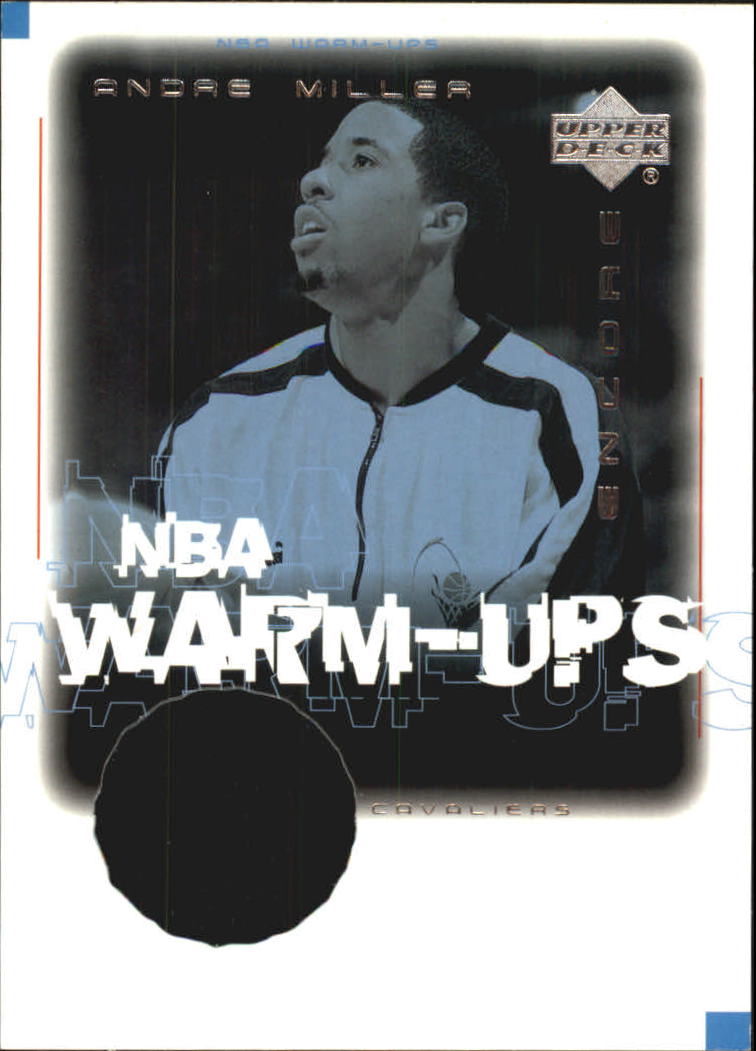 2000-01 Upper Deck Encore NBA Warm-Ups #AMW Andre Miller