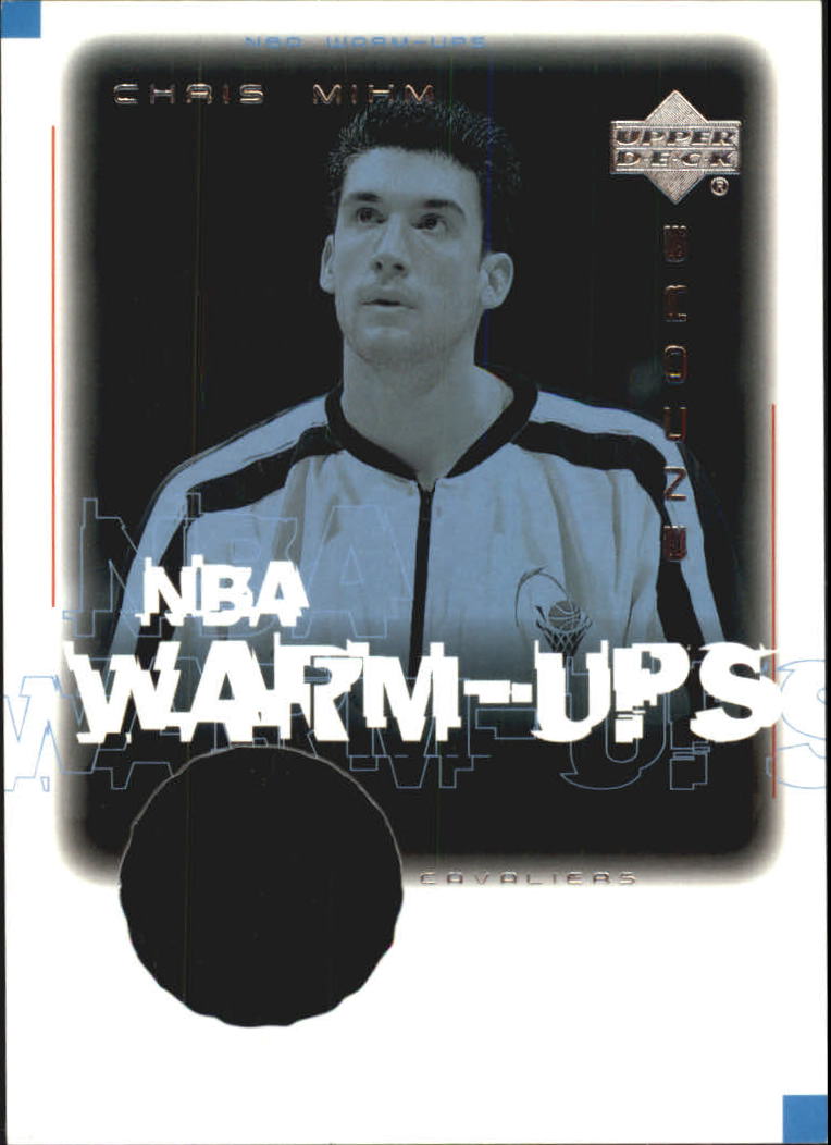 2000-01 Upper Deck Encore NBA Warm-Ups #CMW Chris Mihm