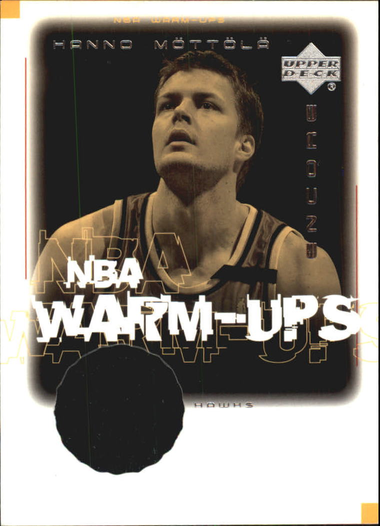 2000-01 Upper Deck Encore NBA Warm-Ups #HMW Hanno Mottola