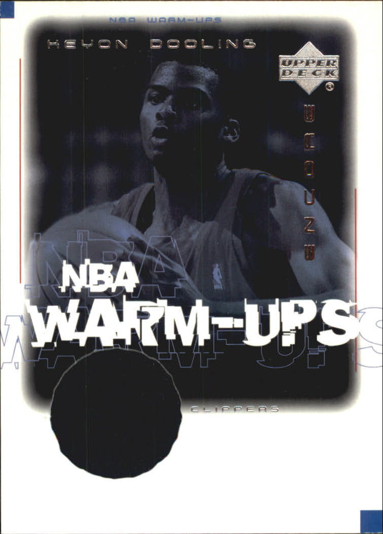 2000-01 Upper Deck Encore NBA Warm-Ups #KDW Keyon Dooling