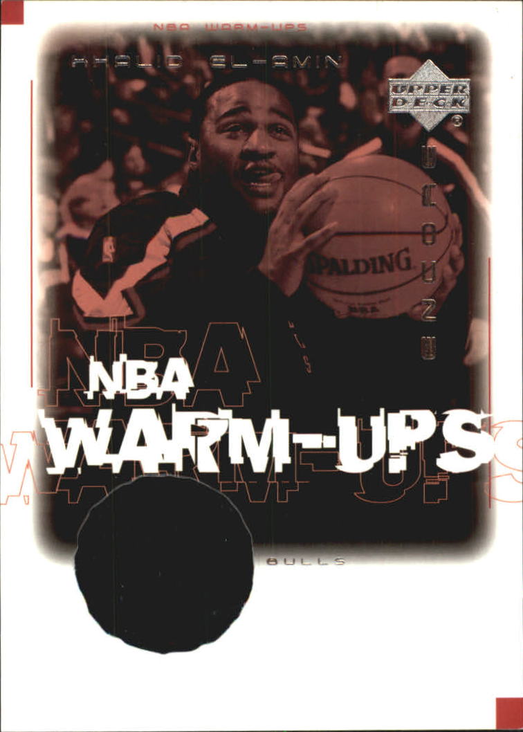 2000-01 Upper Deck Encore NBA Warm-Ups #KEW Khalid El-Amin
