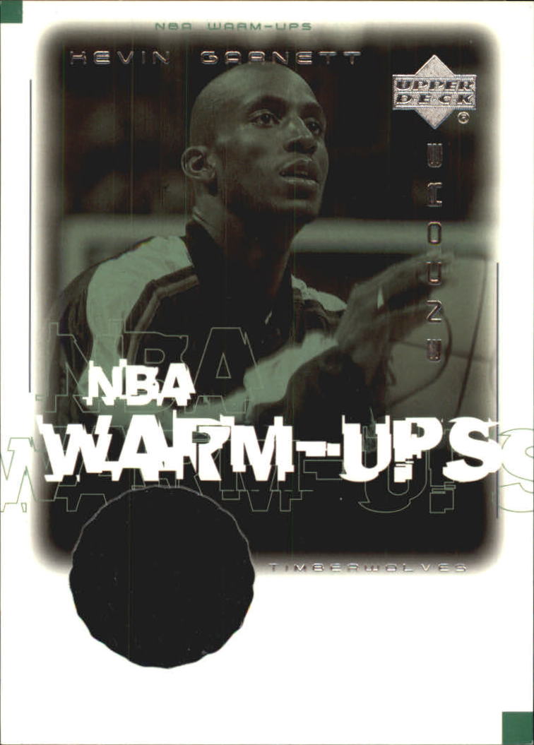2000-01 Upper Deck Encore NBA Warm-Ups #KGW Kevin Garnett