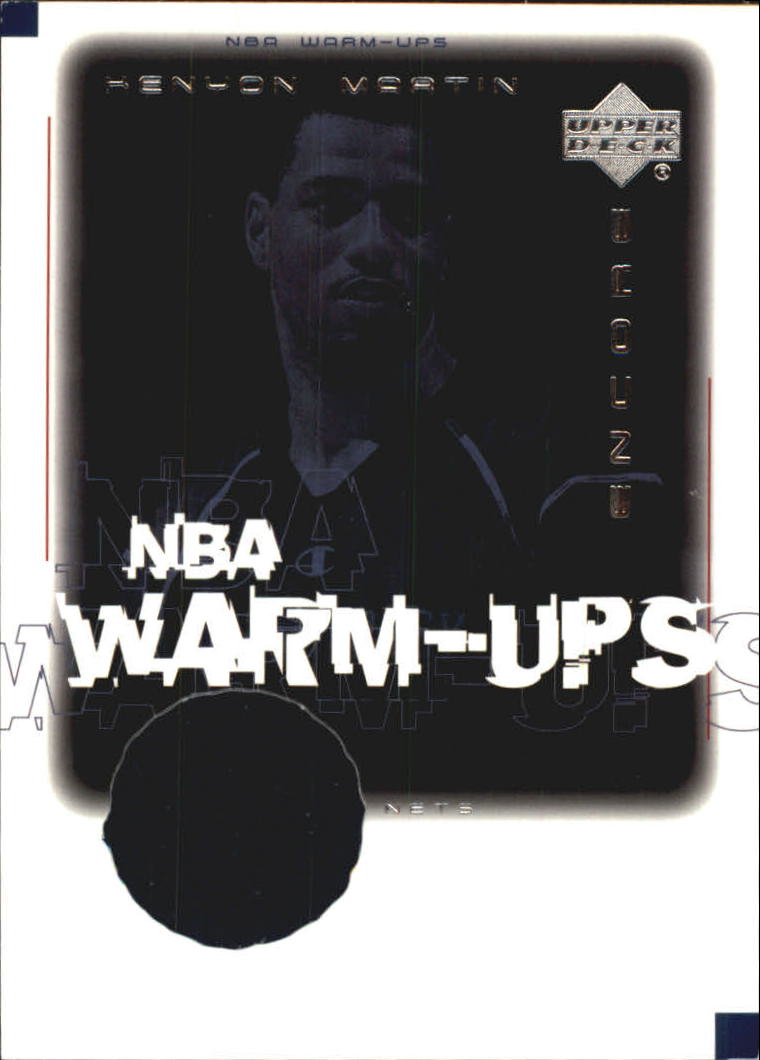 2000-01 Upper Deck Encore NBA Warm-Ups #KMW Kenyon Martin