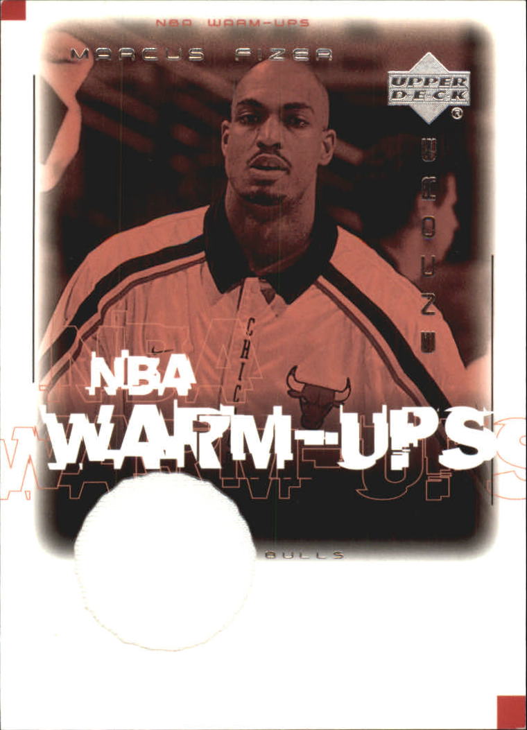 2000-01 Upper Deck Encore NBA Warm-Ups #MFW Marcus Fizer