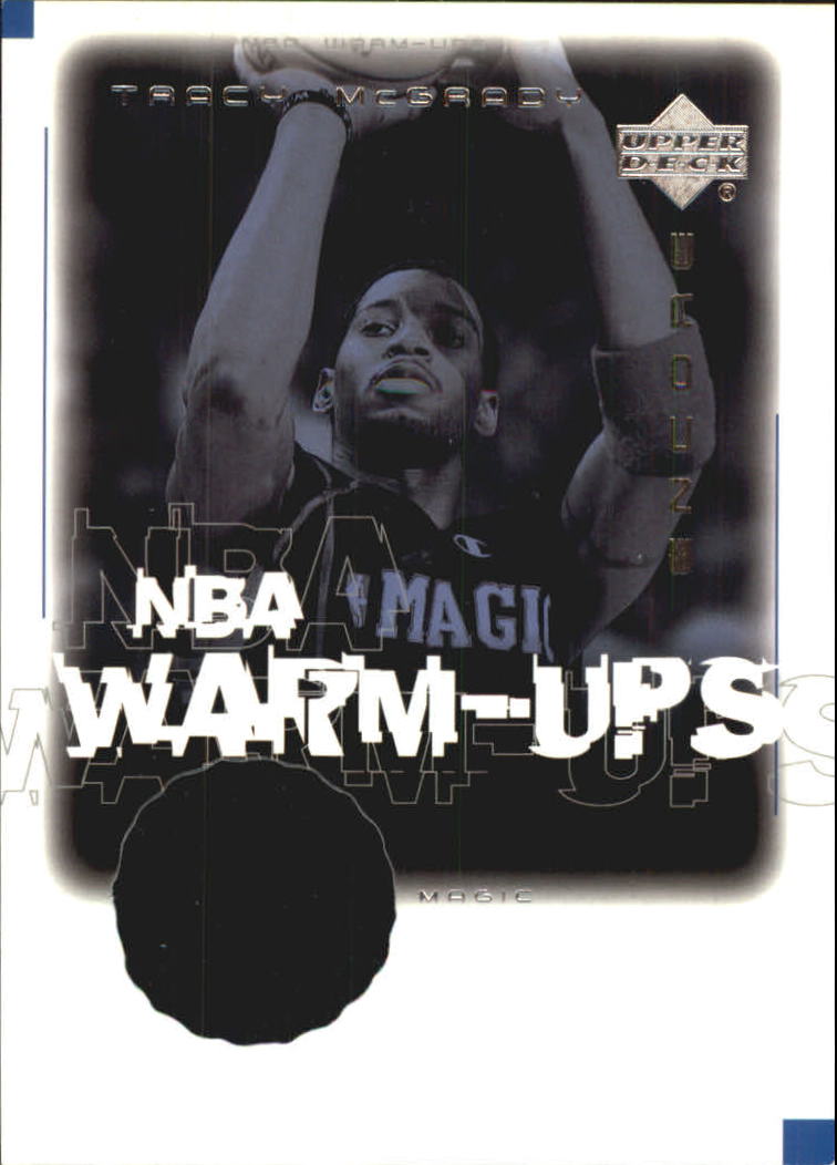 2000-01 Upper Deck Encore NBA Warm-Ups #TMW Tracy McGrady
