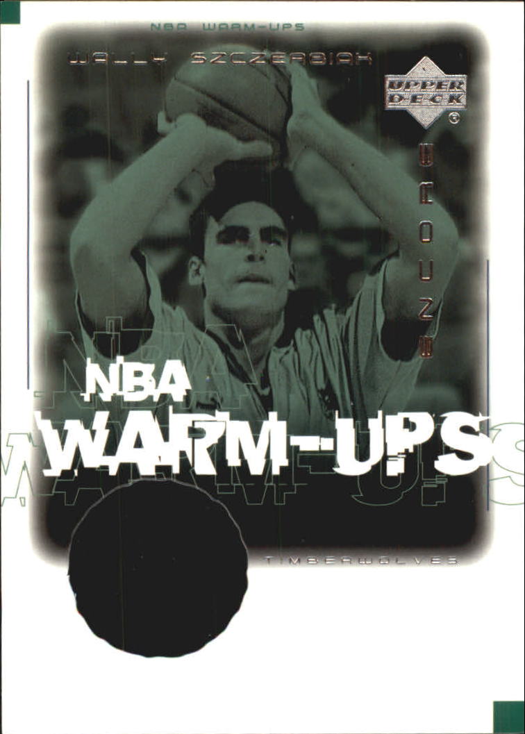 2000-01 Upper Deck Encore NBA Warm-Ups #WSW Wally Szczerbiak