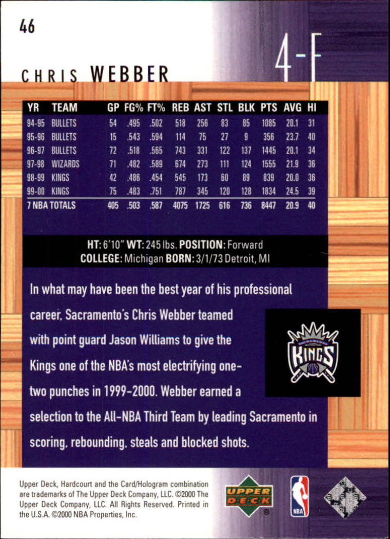 Chris webber cards (1994-2022) Kings Bullets 76ers - You Choose - Picture 139 of 258