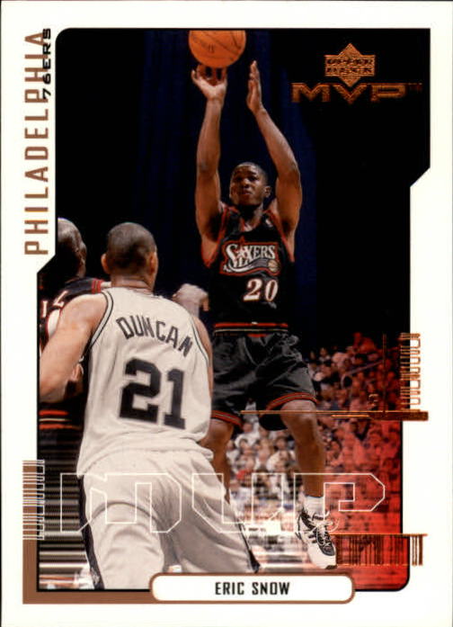 2000-01 Upper Deck MVP #127 Eric Snow