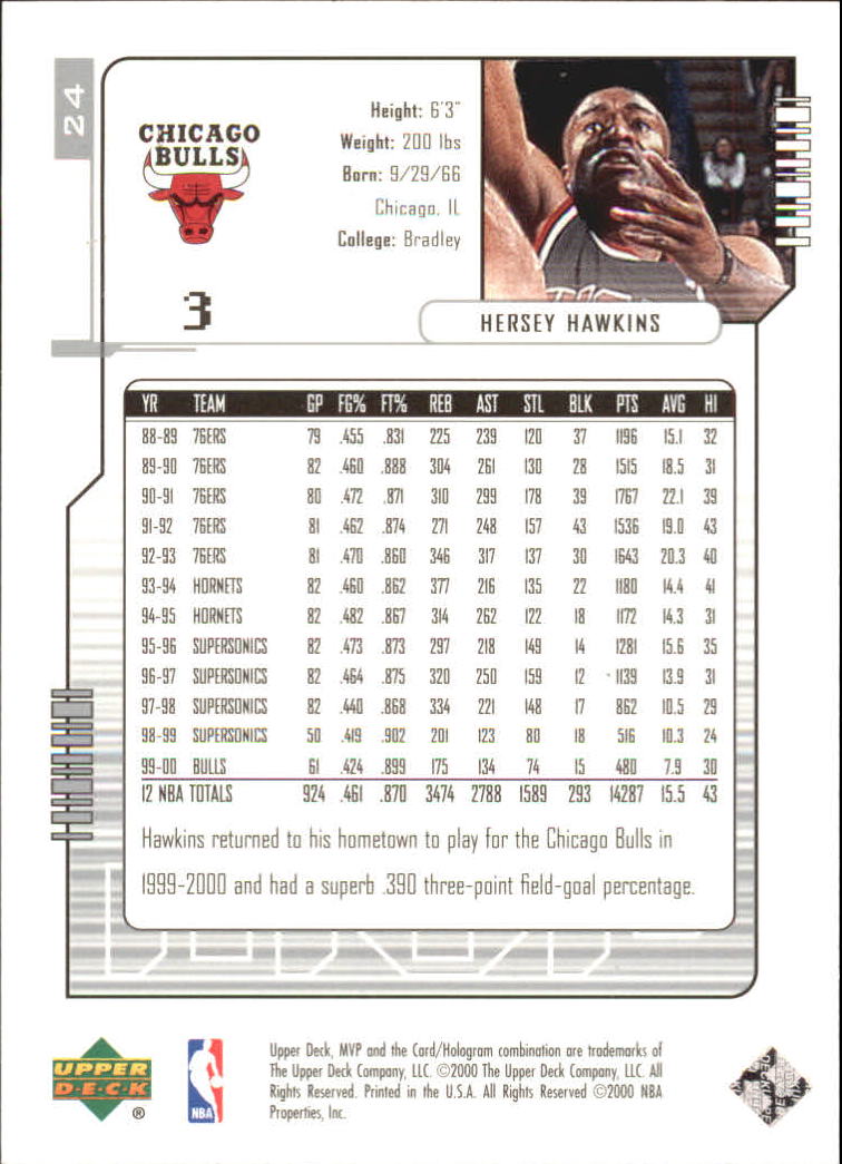 2000-01 Upper Deck MVP Basketball Silver Script Parallel Singles - You Choose - Bild 45 von 351