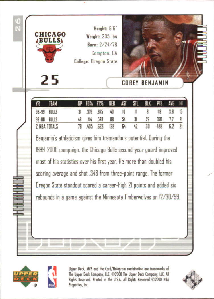 2000-01 Upper Deck MVP Basketball Silver Script Parallel Singles - You Choose - Bild 49 von 351