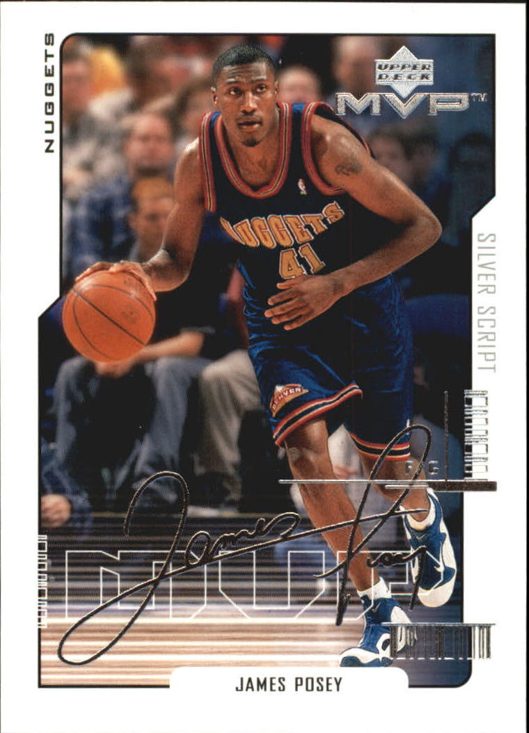 2000-01 Upper Deck MVP Basketball Silver Script Parallel Singles - You Choose - Bild 76 von 351