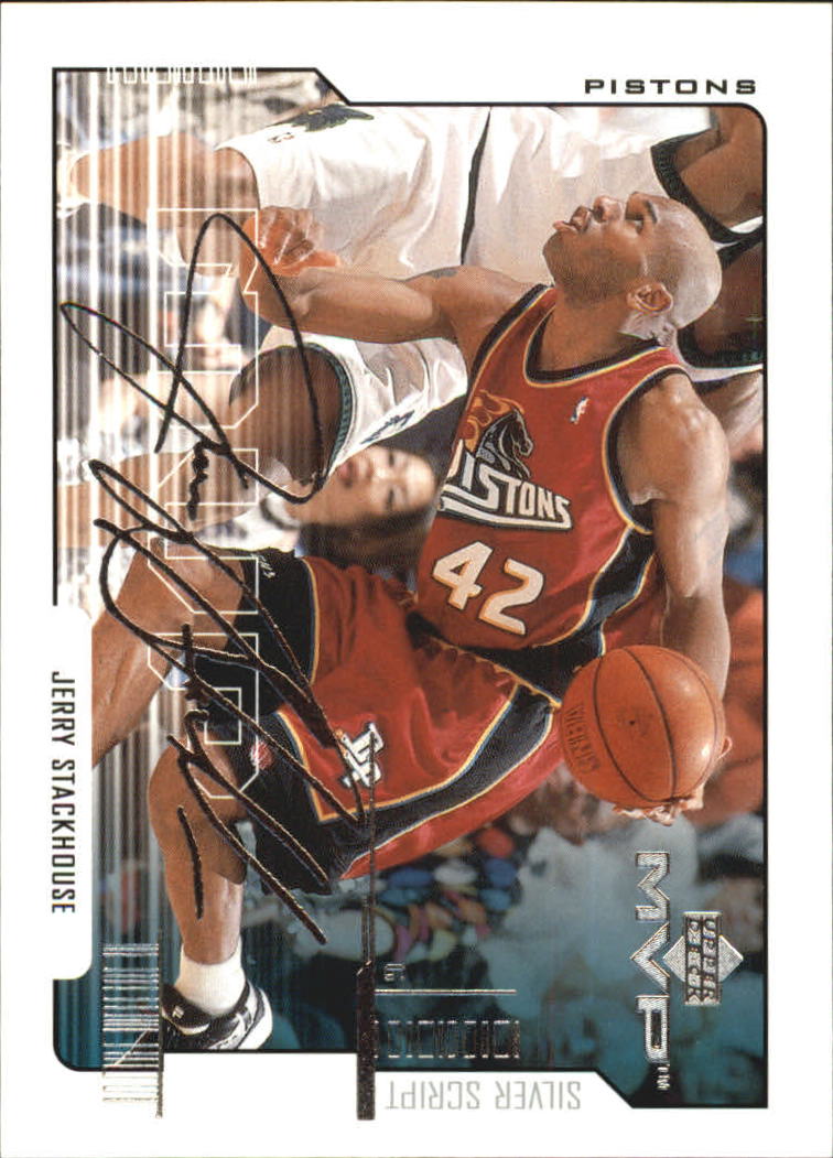 2000-01 Upper Deck MVP Basketball Silver Script Parallel Singles - You Choose - Bild 82 von 351