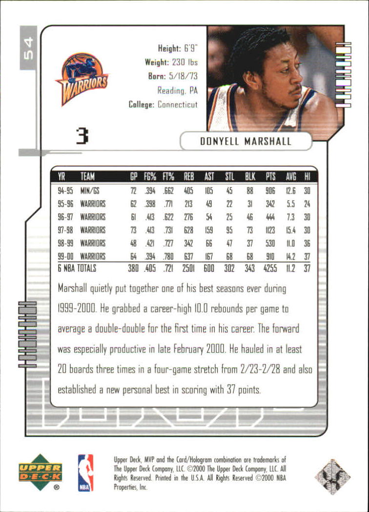 2000-01 Upper Deck MVP Basketball Silver Script Parallel Singles - You Choose - Bild 95 von 351