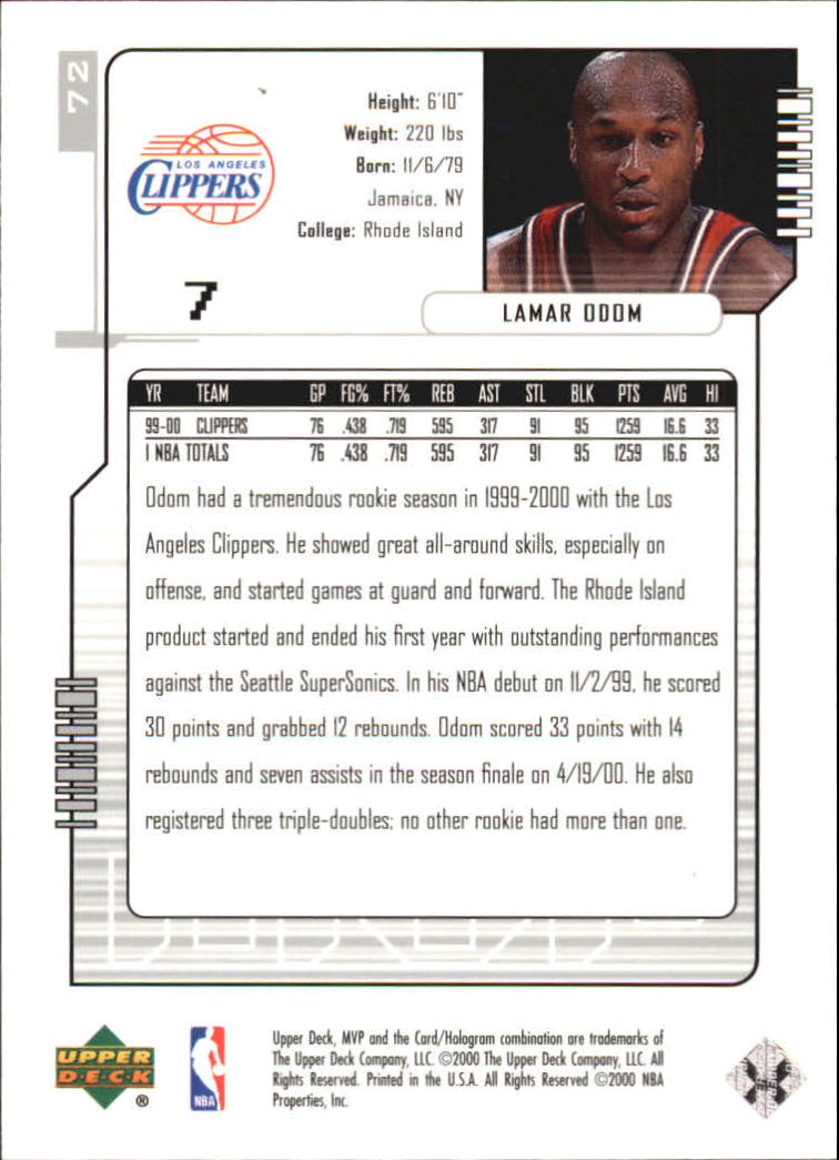 2000-01 Upper Deck MVP Basketball Silver Script Parallel Singles - You Choose - Bild 125 von 351