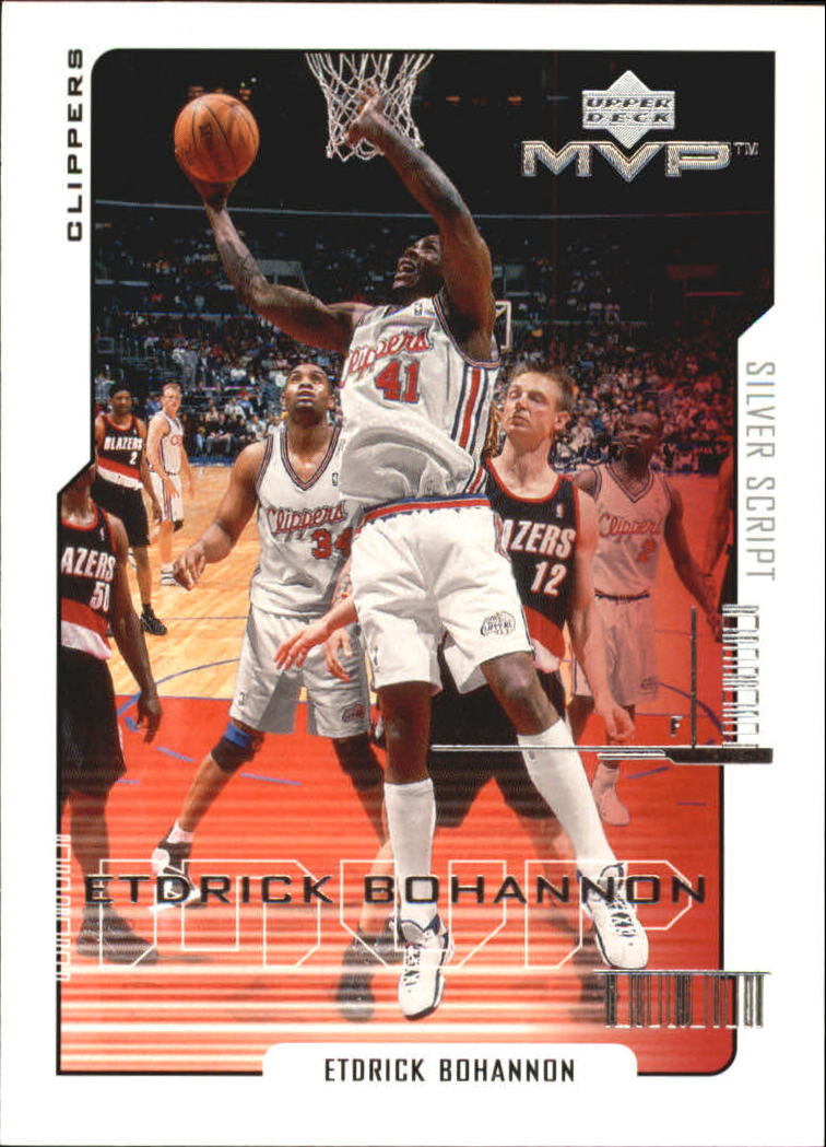 2000-01 Upper Deck MVP Basketball Silver Script Parallel Singles - You Choose - Bild 128 von 351