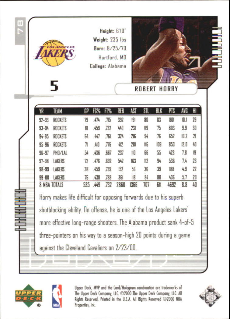 2000-01 Upper Deck MVP Basketball Silver Script Parallel Singles - You Choose - Bild 133 von 351