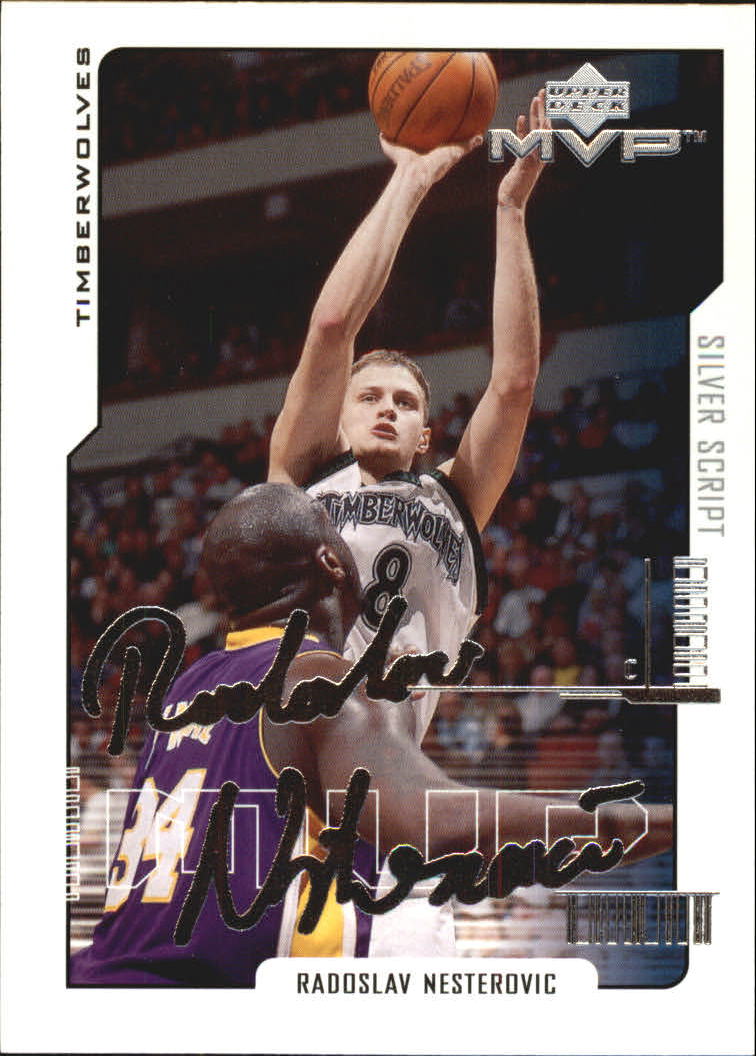 2000-01 Upper Deck MVP Basketball Silver Script Parallel Singles - You Choose - Bild 174 von 351