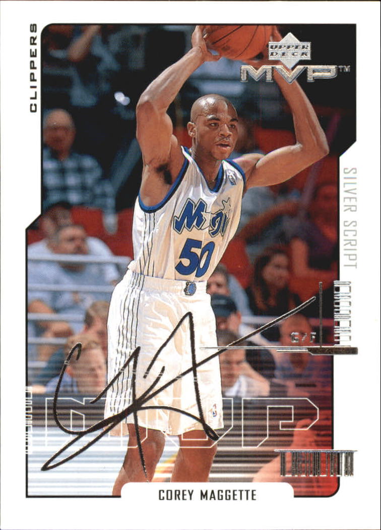 2000-01 Upper Deck MVP Basketball Silver Script Parallel Singles - You Choose - Bild 205 von 351