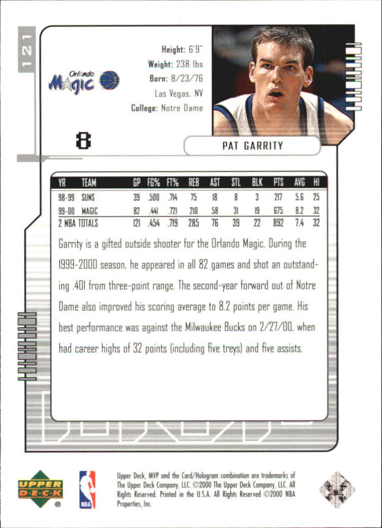 2000-01 Upper Deck MVP Basketball Silver Script Parallel Singles - You Choose - Bild 210 von 351
