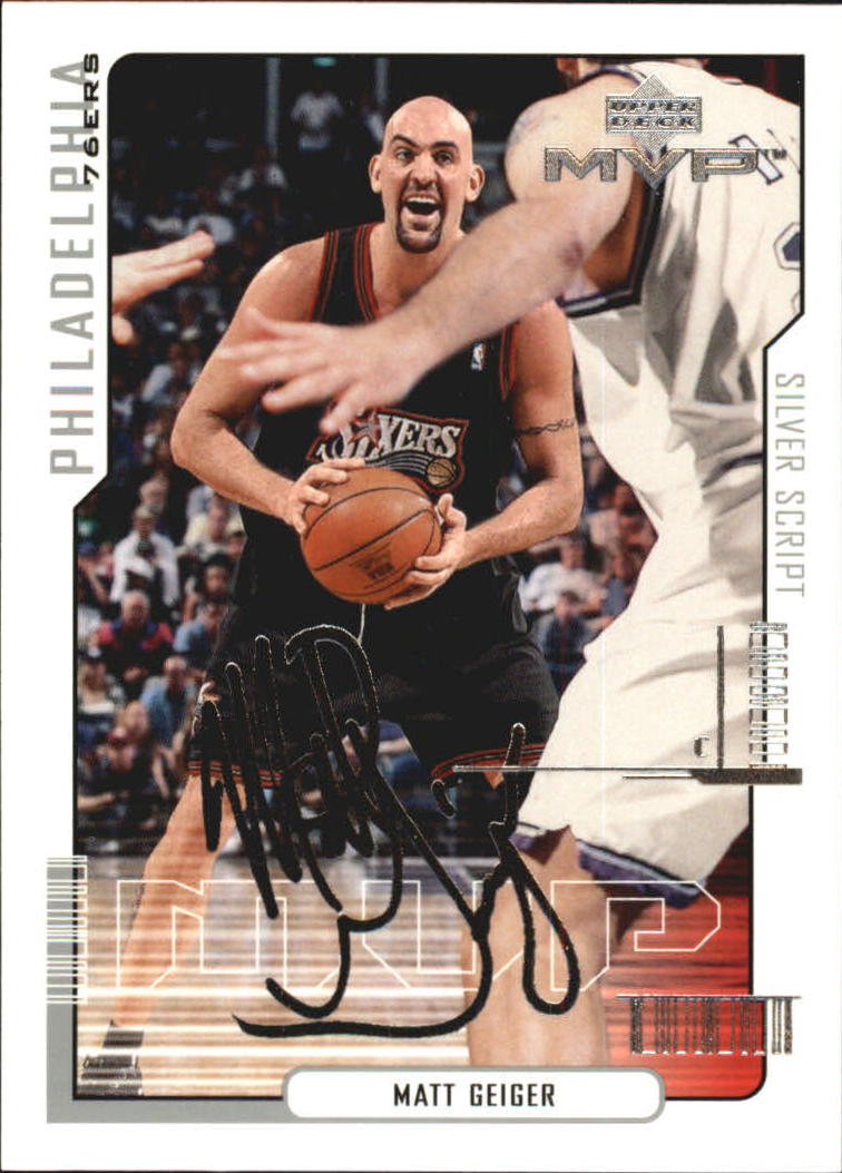 2000-01 Upper Deck MVP Basketball Silver Script Parallel Singles - You Choose - Bild 217 von 351